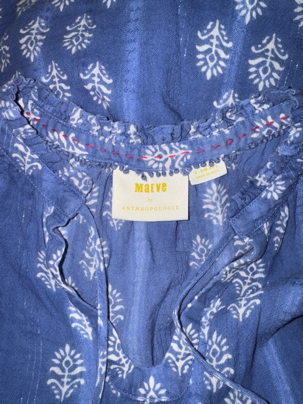 Anthropology Maeve Dali Printed Blouse XS - Picture 9 of 9